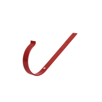 Держатель желоба прямой, d-150 мм, красный, BRYZA